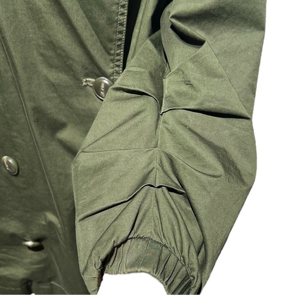 🌻CABI 5478 Green Double Breasted Expedition Jacket  Women's Size Medium. - Picture 5 of 14